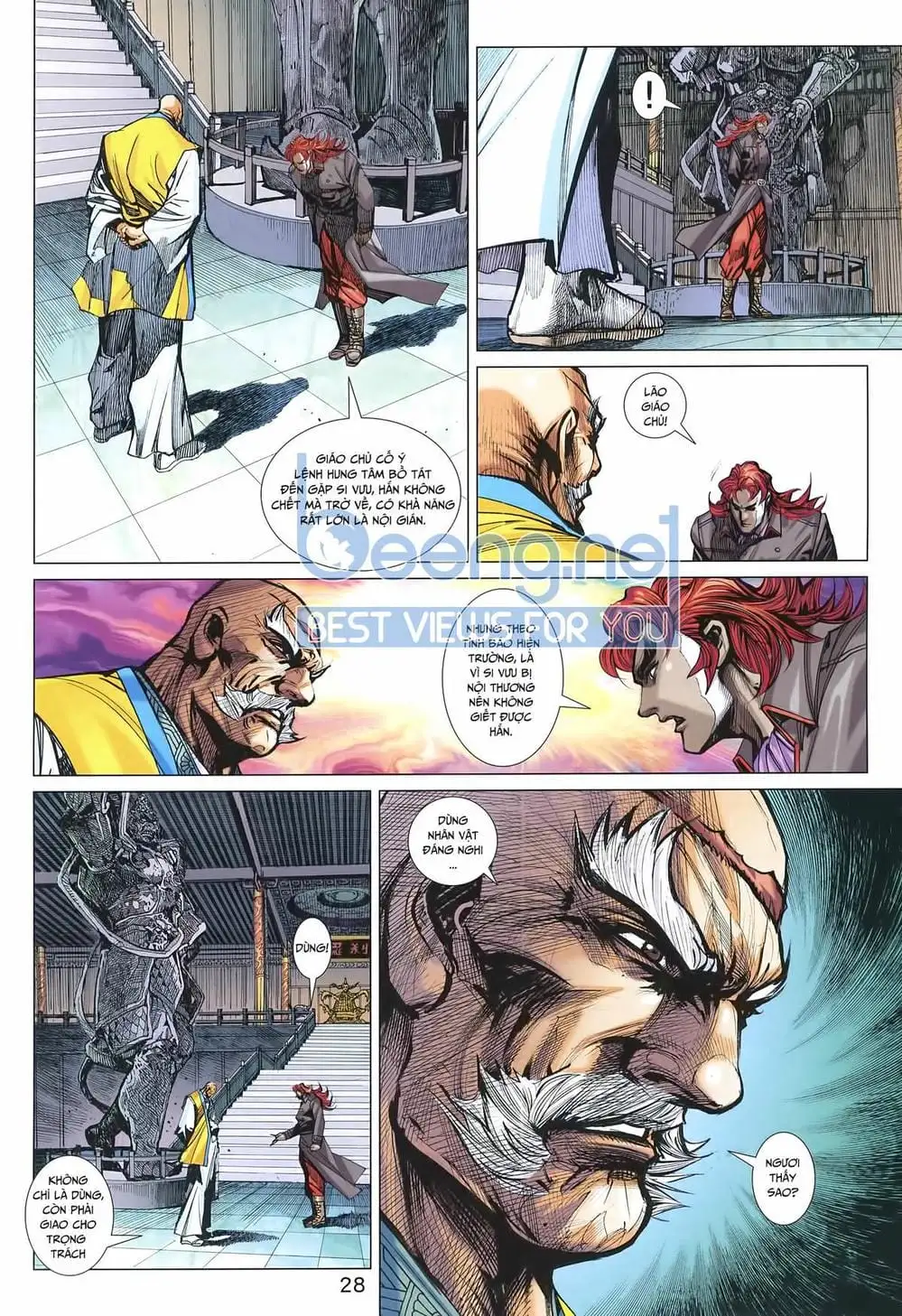 Truyện Tranh Tân Tác Long Hổ Môn trang 4