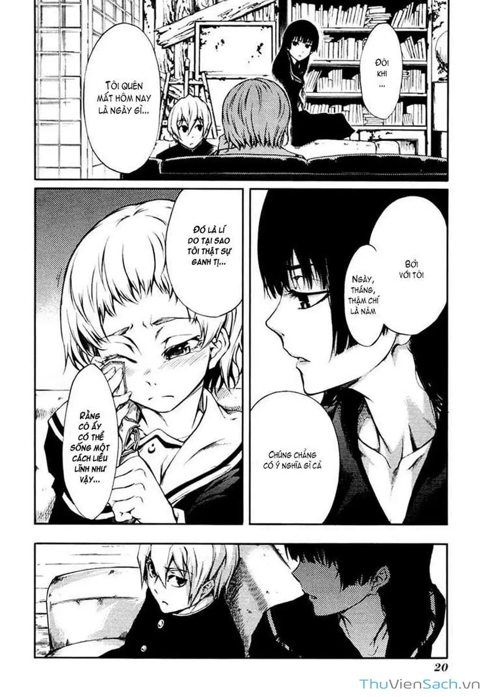 Truyện Tranh Hội Chứng Mất Trí Nhớ Của Thiếu Nữ Hoàng Hôn trang 7