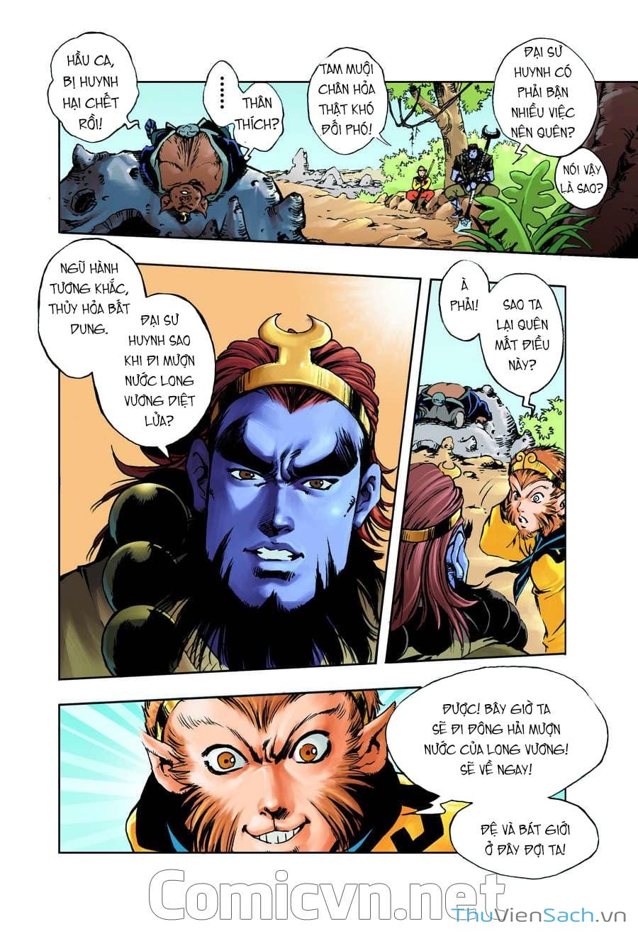 Truyện Tranh Tây Du Ký (Màu) trang 5