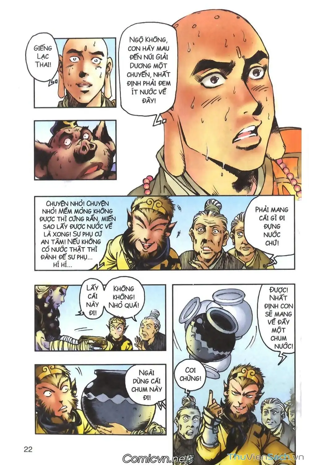 Truyện Tranh Tây Du Ký (Màu) trang 5