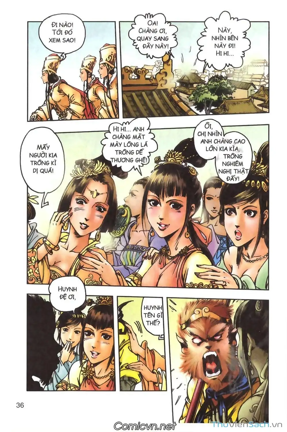 Truyện Tranh Tây Du Ký (Màu) trang 5