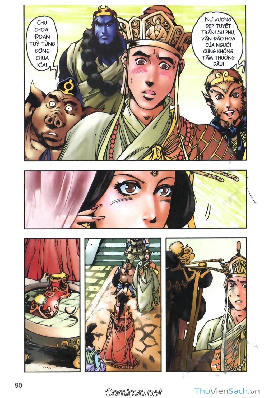 Truyện Tranh Tây Du Ký (Màu) trang 5