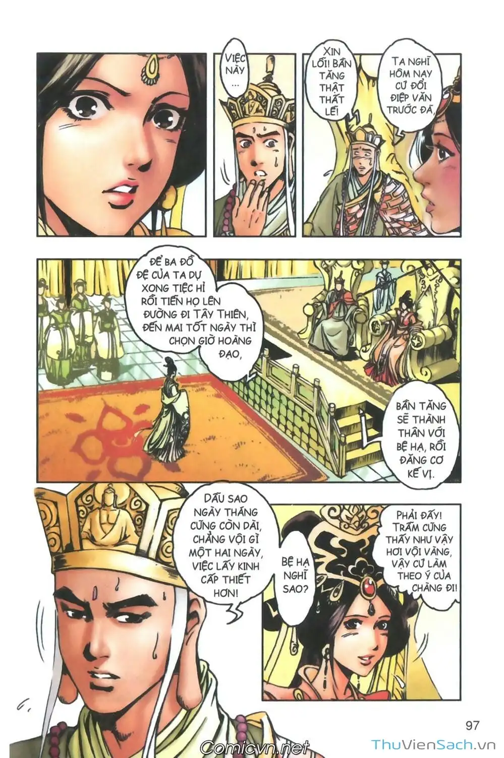 Truyện Tranh Tây Du Ký (Màu) trang 5