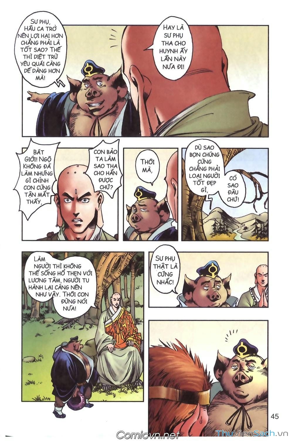 Truyện Tranh Tây Du Ký (Màu) trang 5