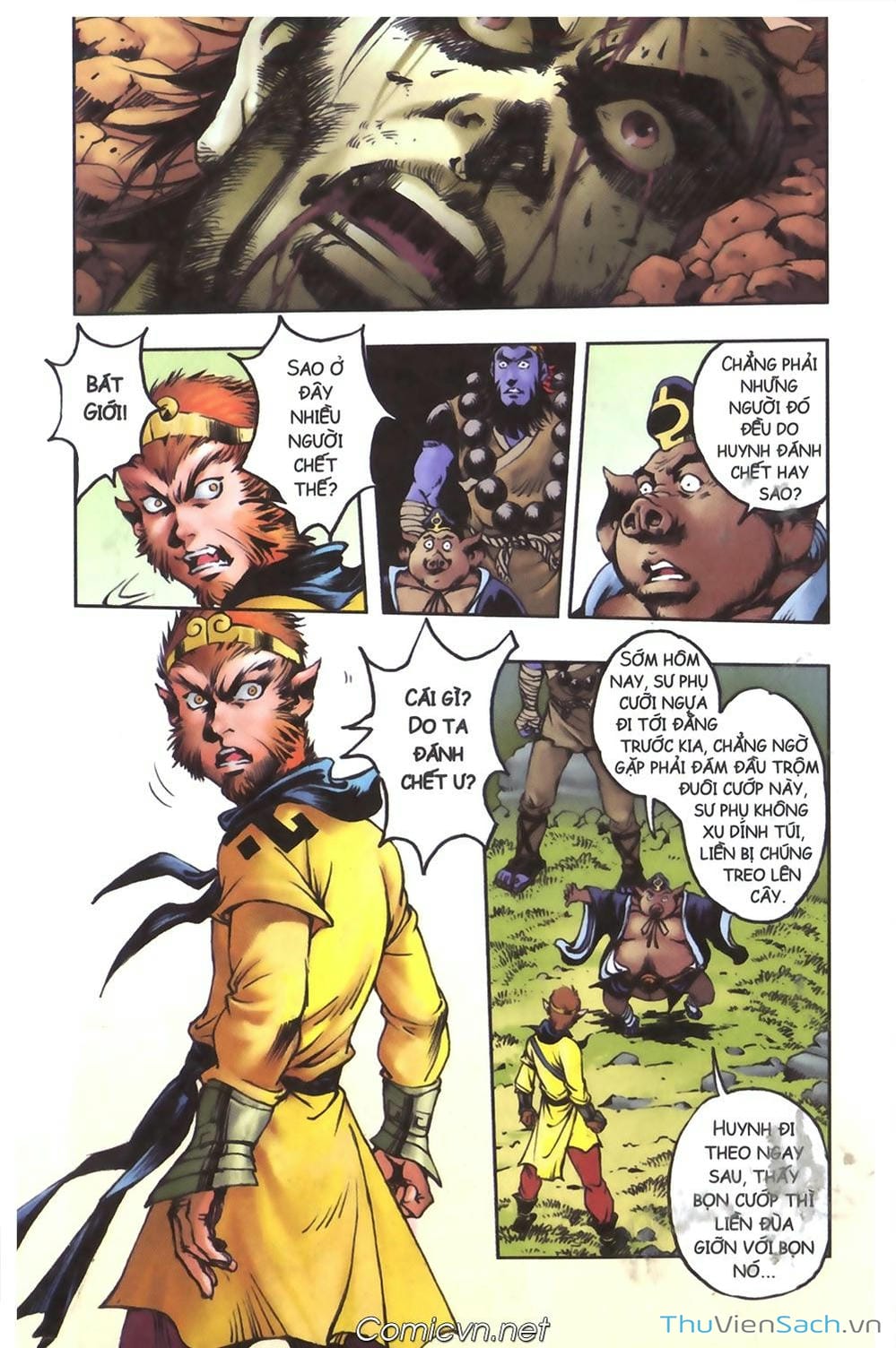 Truyện Tranh Tây Du Ký (Màu) trang 5