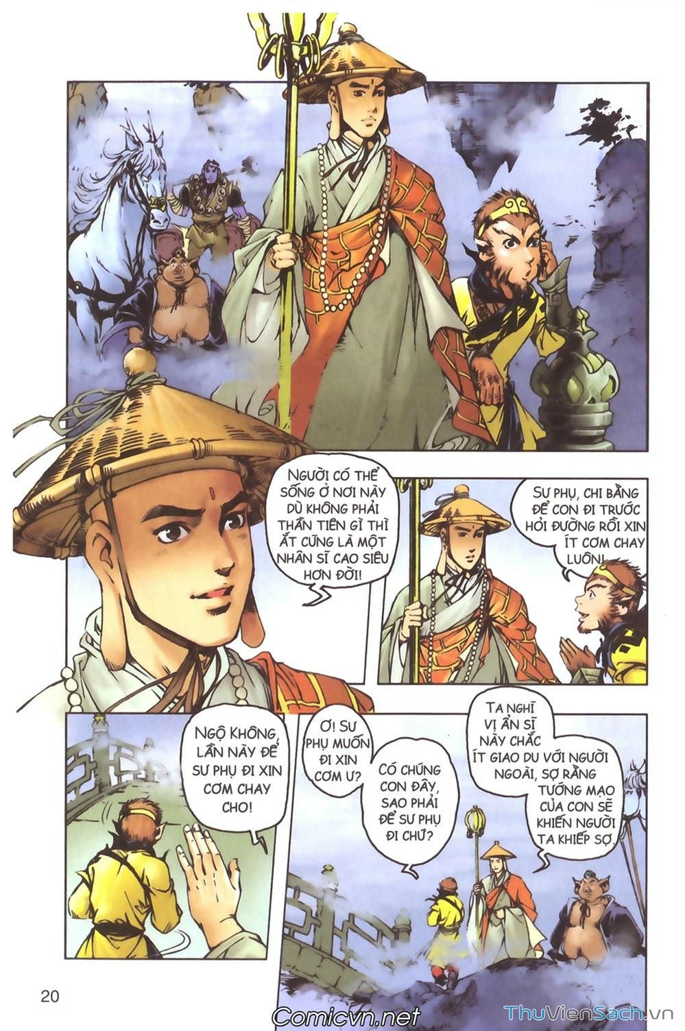 Truyện Tranh Tây Du Ký (Màu) trang 5