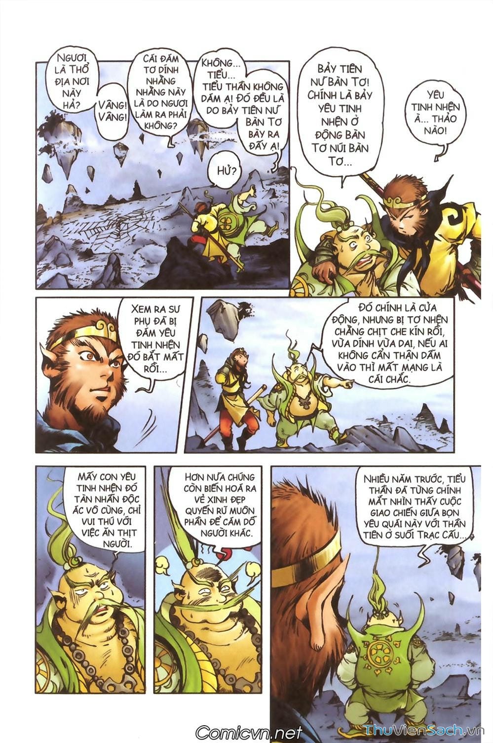 Truyện Tranh Tây Du Ký (Màu) trang 5