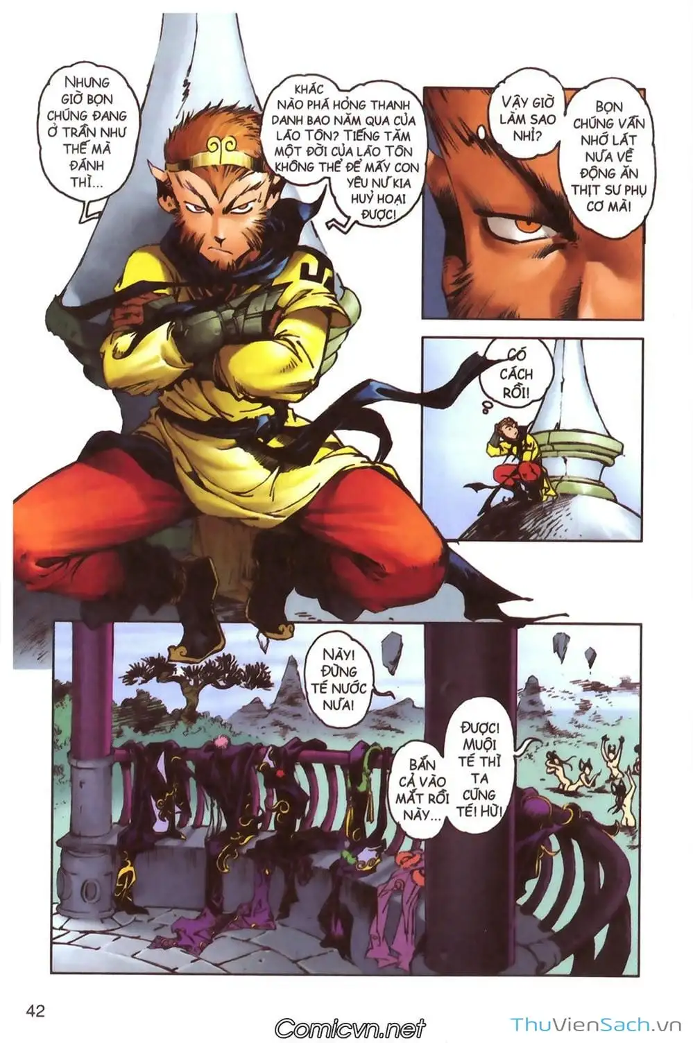 Truyện Tranh Tây Du Ký (Màu) trang 5