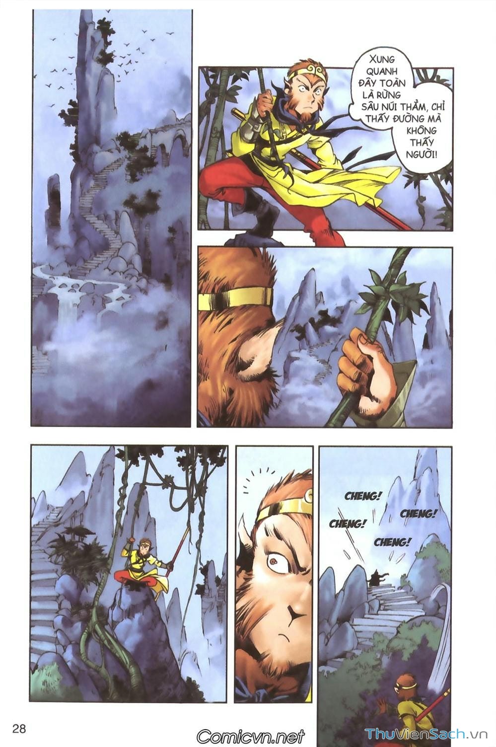 Truyện Tranh Tây Du Ký (Màu) trang 5