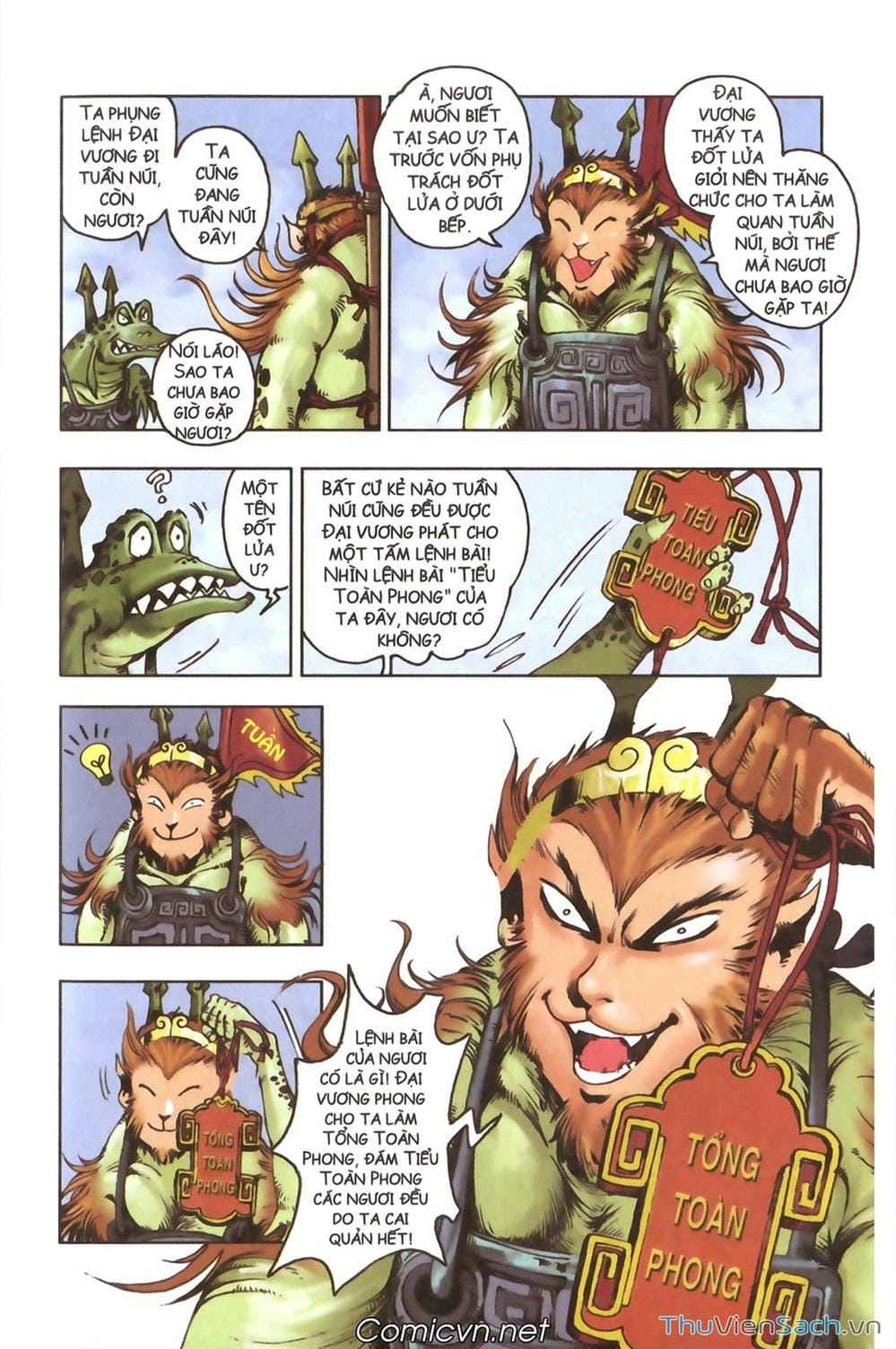 Truyện Tranh Tây Du Ký (Màu) trang 5