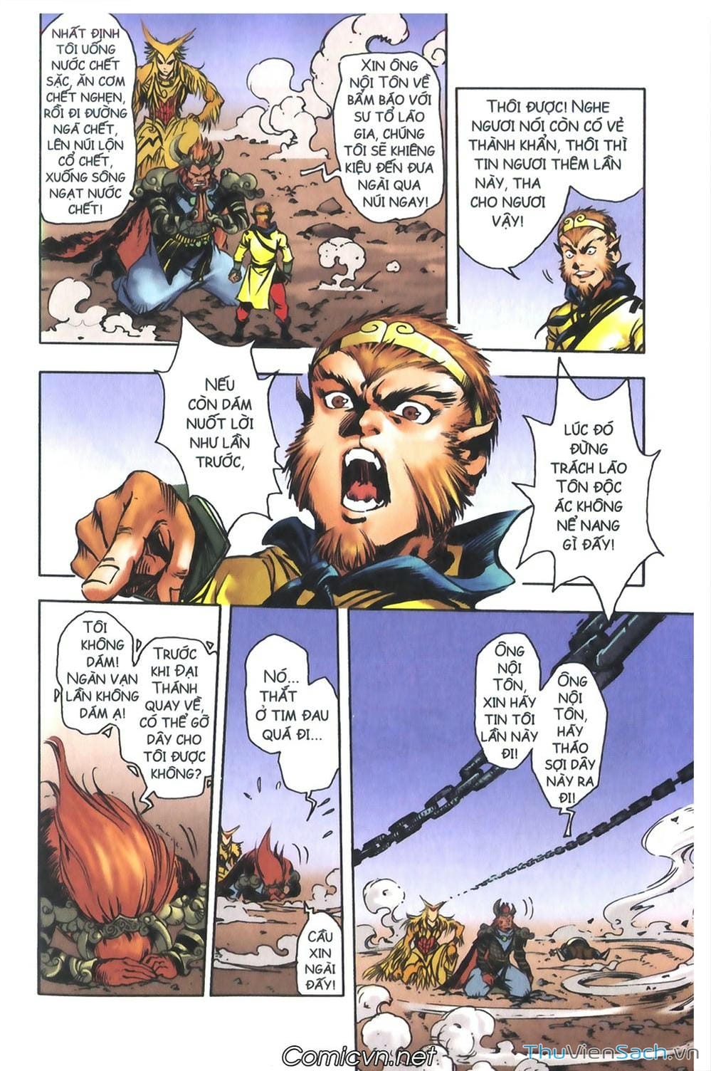 Truyện Tranh Tây Du Ký (Màu) trang 5