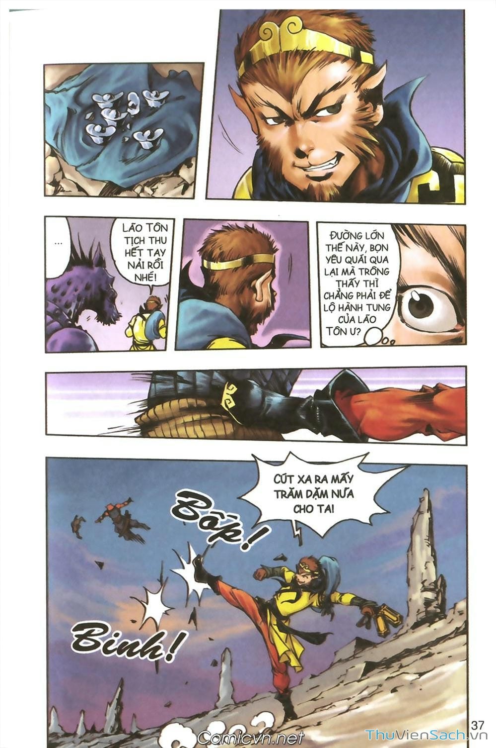 Truyện Tranh Tây Du Ký (Màu) trang 5