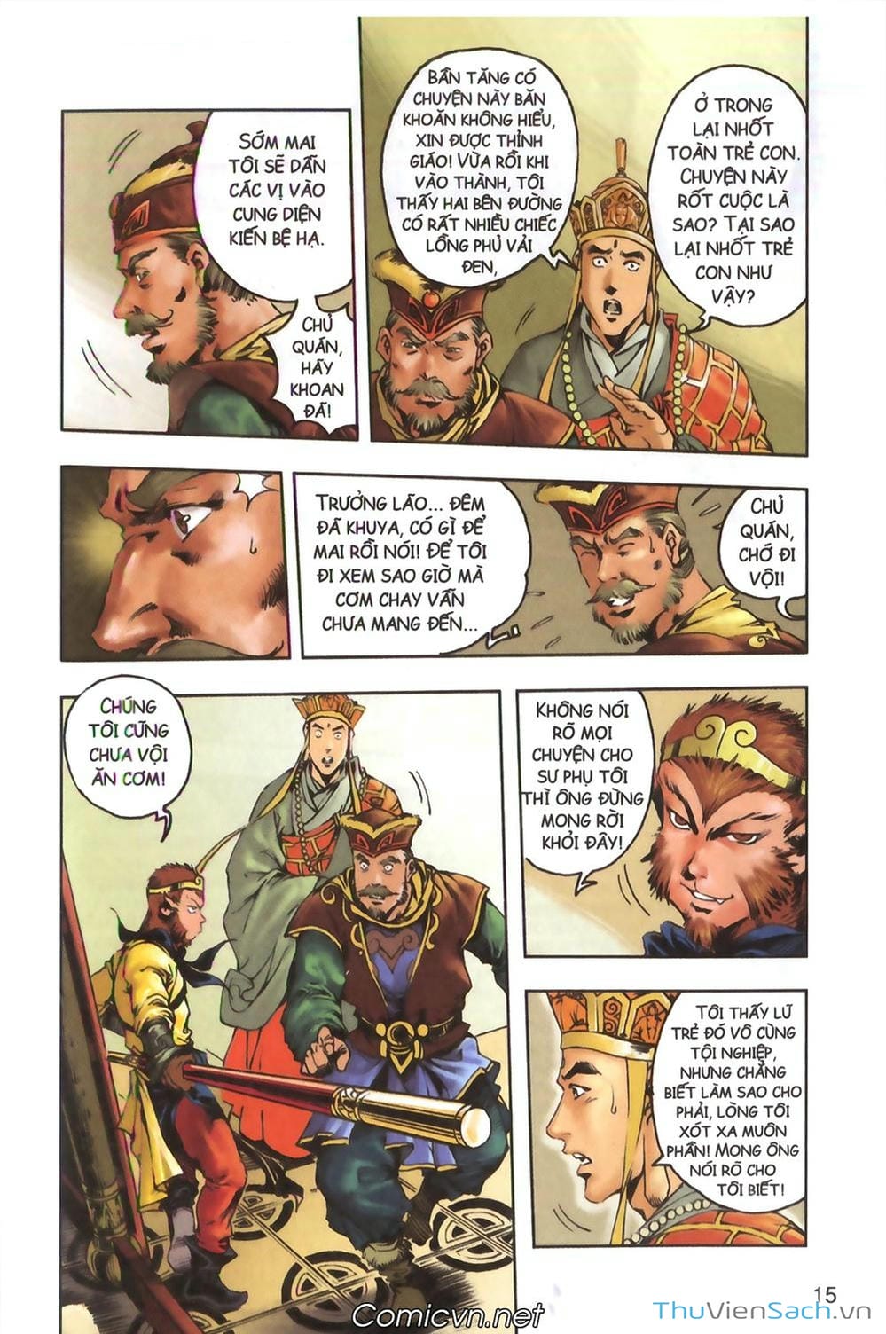 Truyện Tranh Tây Du Ký (Màu) trang 5