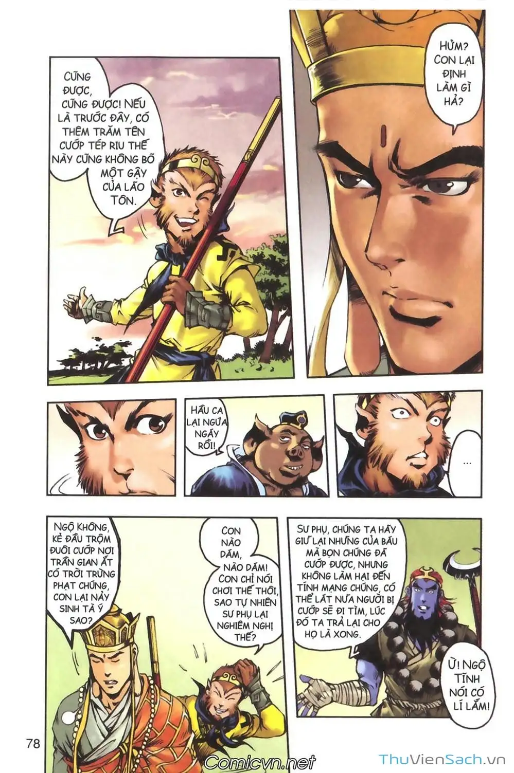 Truyện Tranh Tây Du Ký (Màu) trang 5