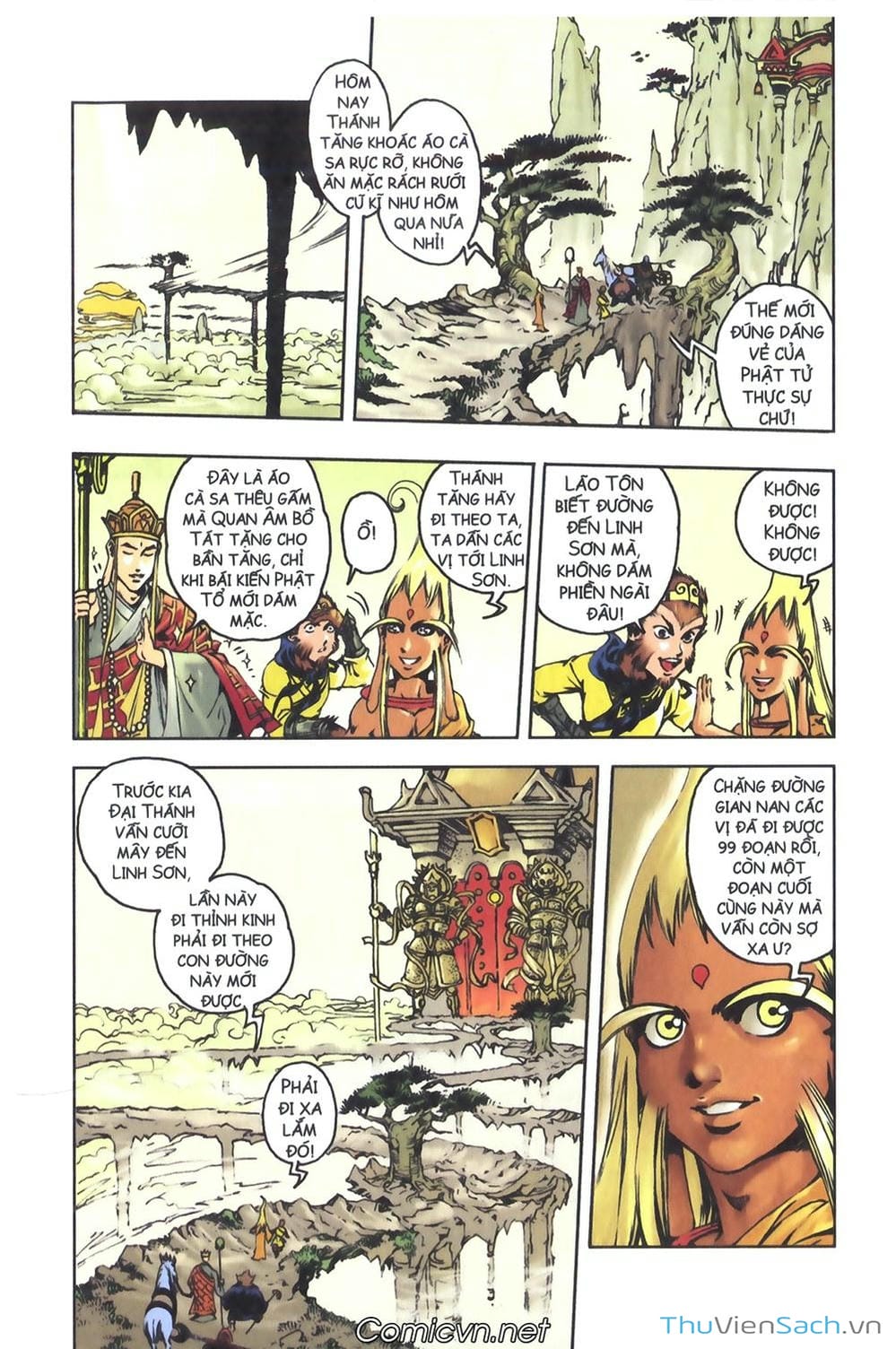 Truyện Tranh Tây Du Ký (Màu) trang 5