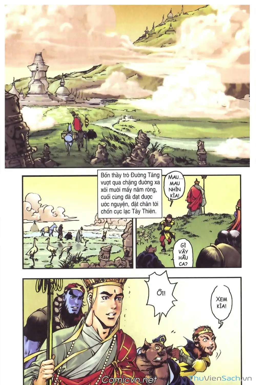 Truyện Tranh Tây Du Ký (Màu) trang 5