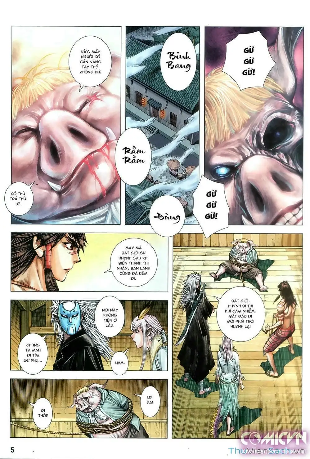 Truyện Tranh Tây Du trang 5