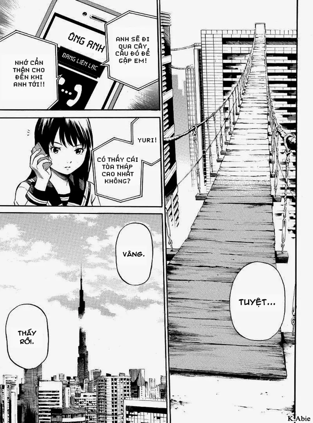 Truyện Tranh Đối Đầu Với Trọng Lực - Tenkuu Shinpan trang 4