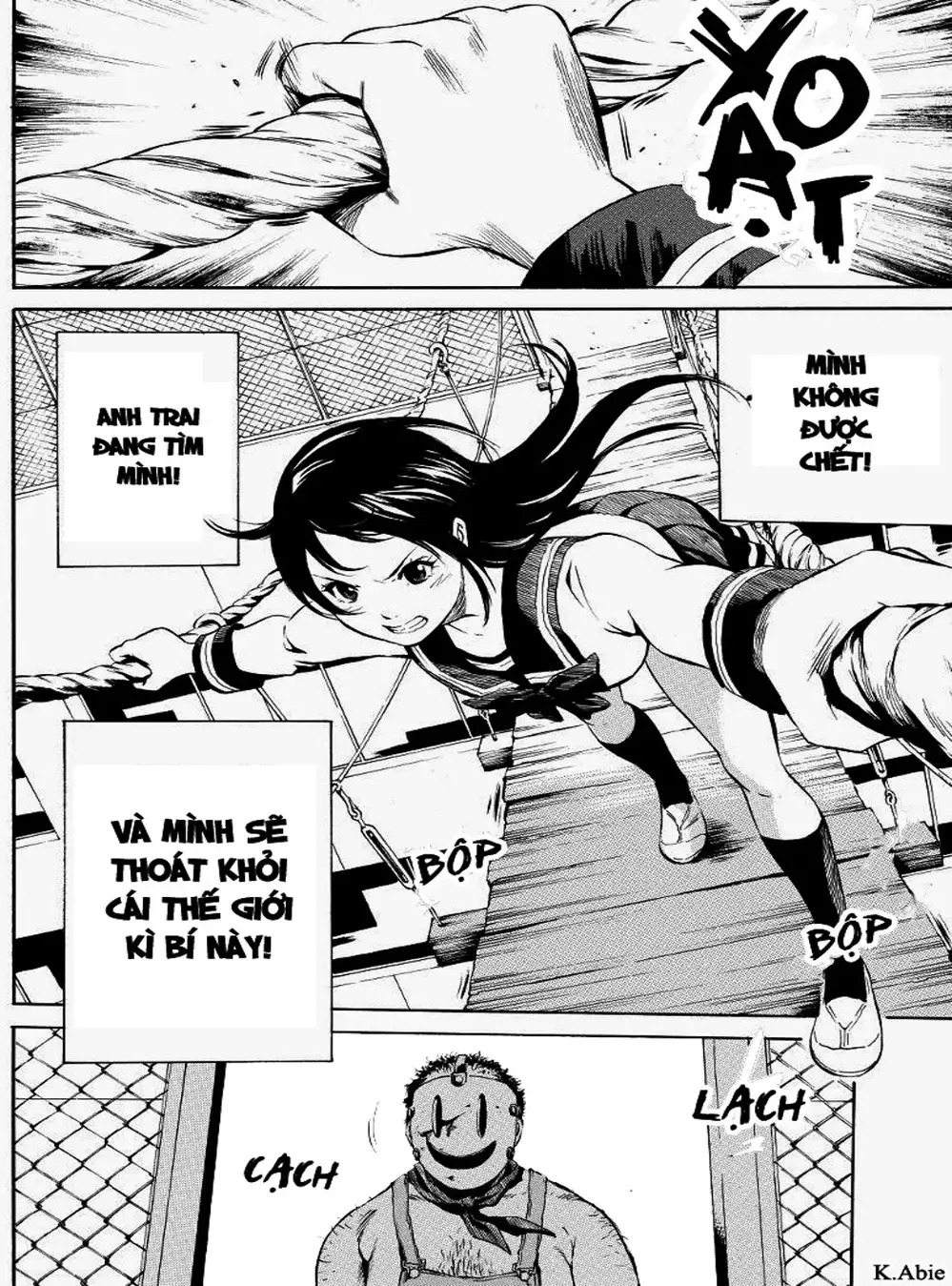 Truyện Tranh Đối Đầu Với Trọng Lực - Tenkuu Shinpan trang 4