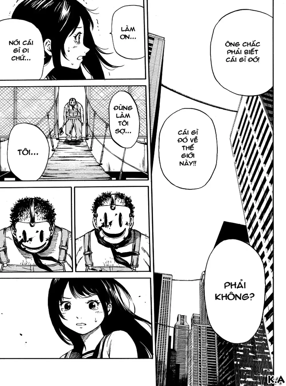 Truyện Tranh Đối Đầu Với Trọng Lực - Tenkuu Shinpan trang 4