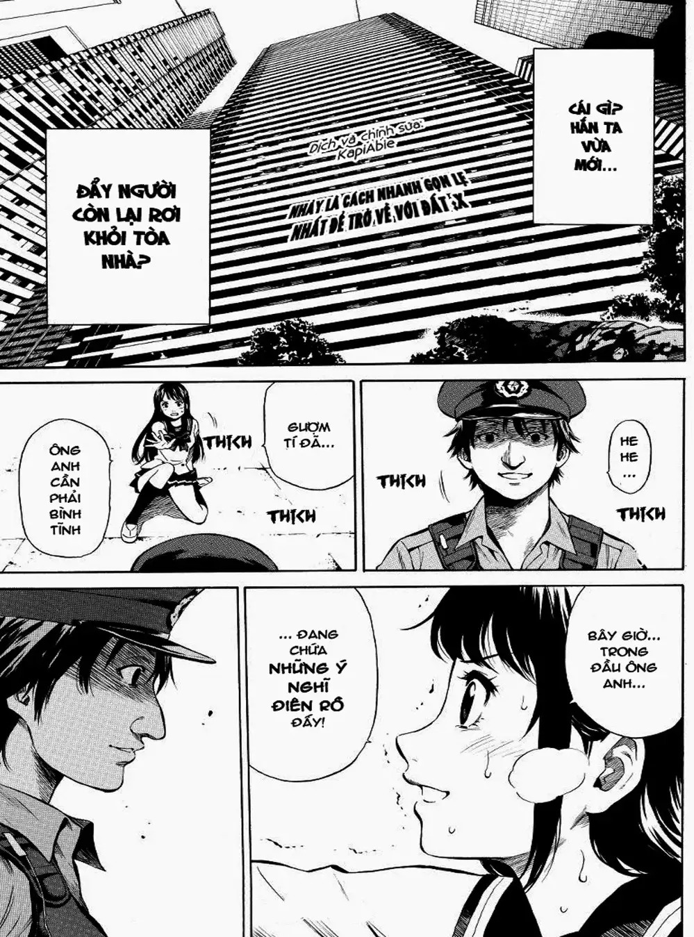 Truyện Tranh Đối Đầu Với Trọng Lực - Tenkuu Shinpan trang 4