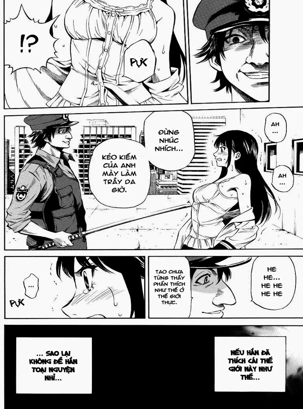 Truyện Tranh Đối Đầu Với Trọng Lực - Tenkuu Shinpan trang 4