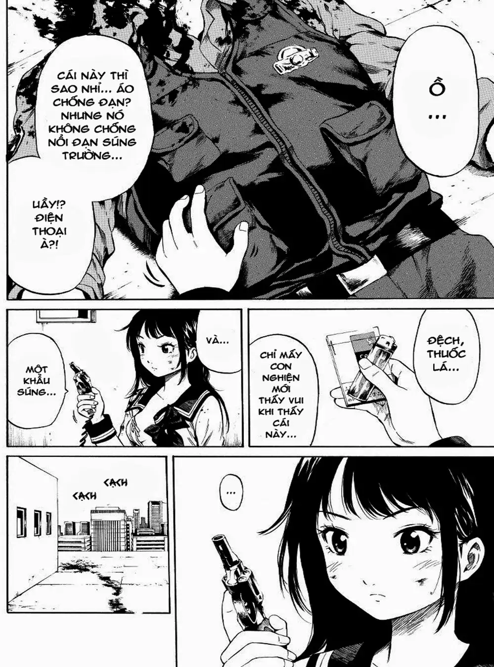 Truyện Tranh Đối Đầu Với Trọng Lực - Tenkuu Shinpan trang 4