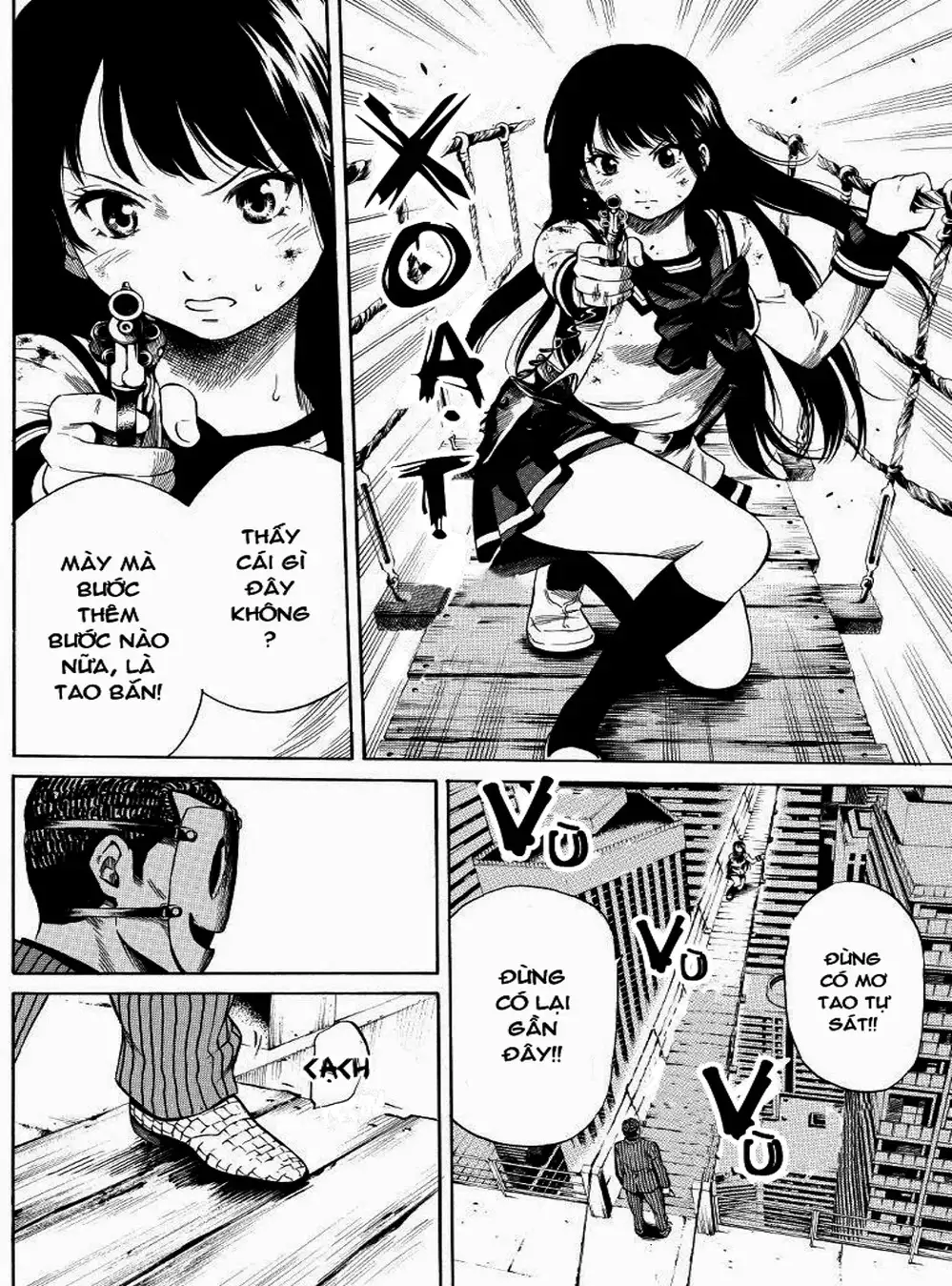 Truyện Tranh Đối Đầu Với Trọng Lực - Tenkuu Shinpan trang 4