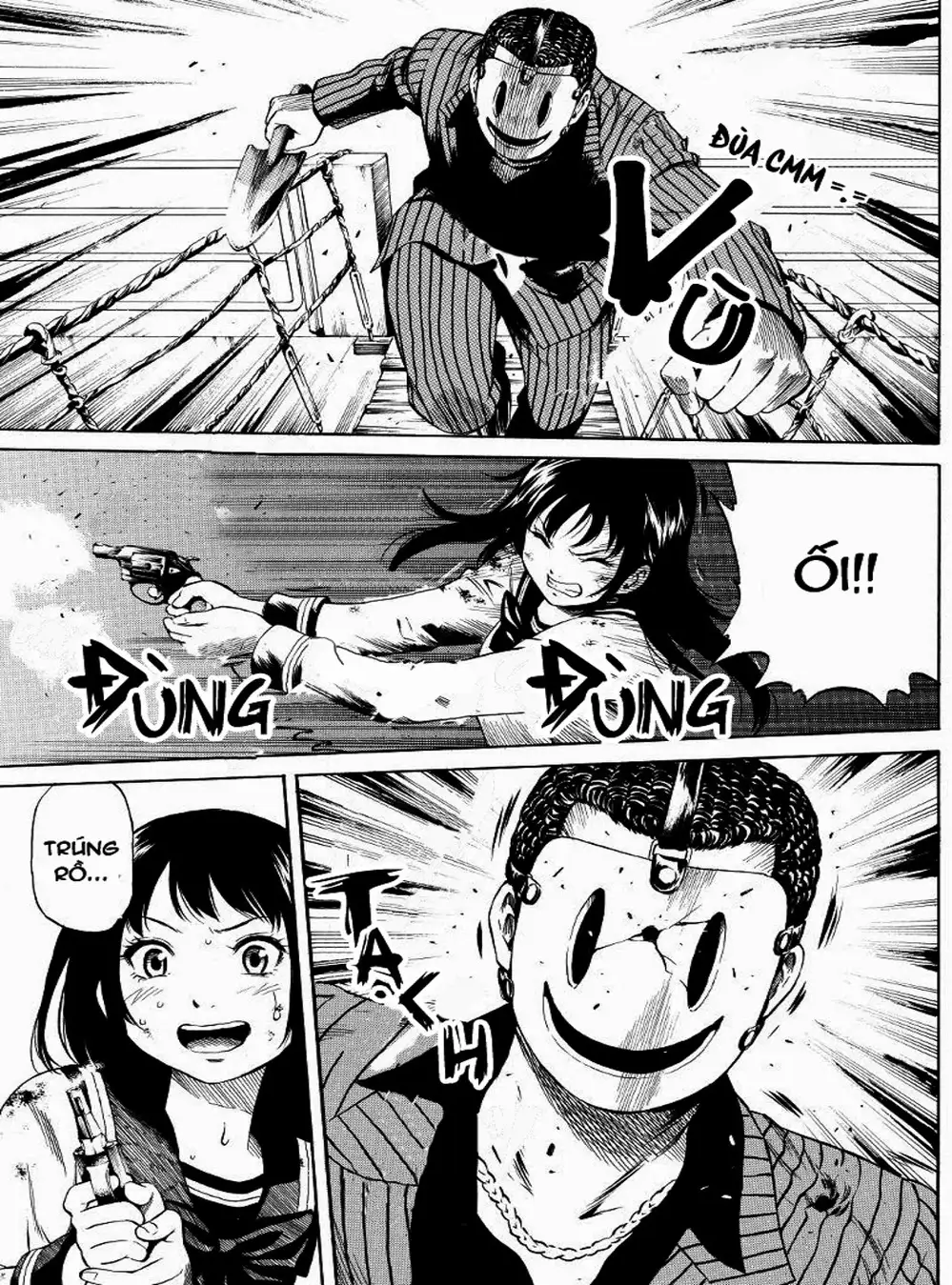 Truyện Tranh Đối Đầu Với Trọng Lực - Tenkuu Shinpan trang 4