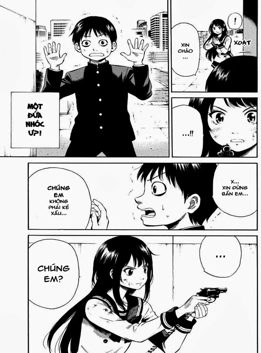 Truyện Tranh Đối Đầu Với Trọng Lực - Tenkuu Shinpan trang 4