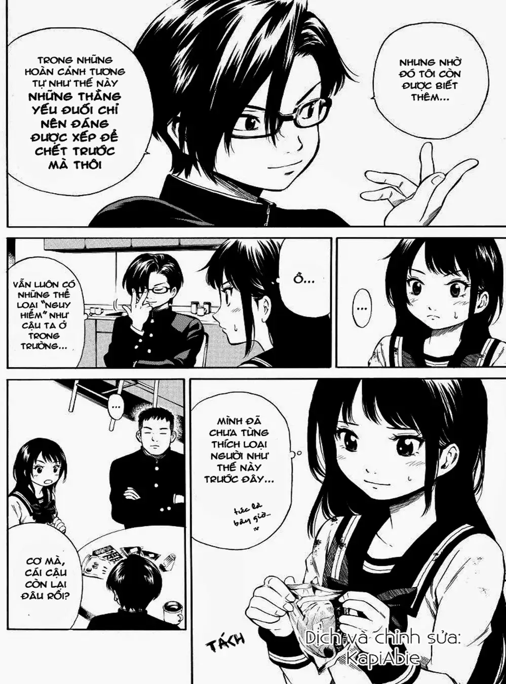 Truyện Tranh Đối Đầu Với Trọng Lực - Tenkuu Shinpan trang 4