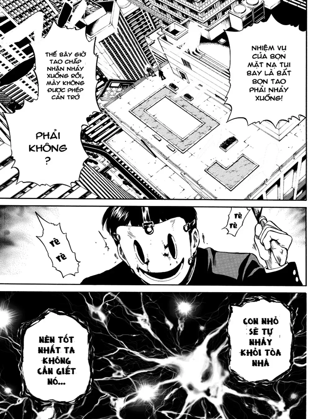 Truyện Tranh Đối Đầu Với Trọng Lực - Tenkuu Shinpan trang 4