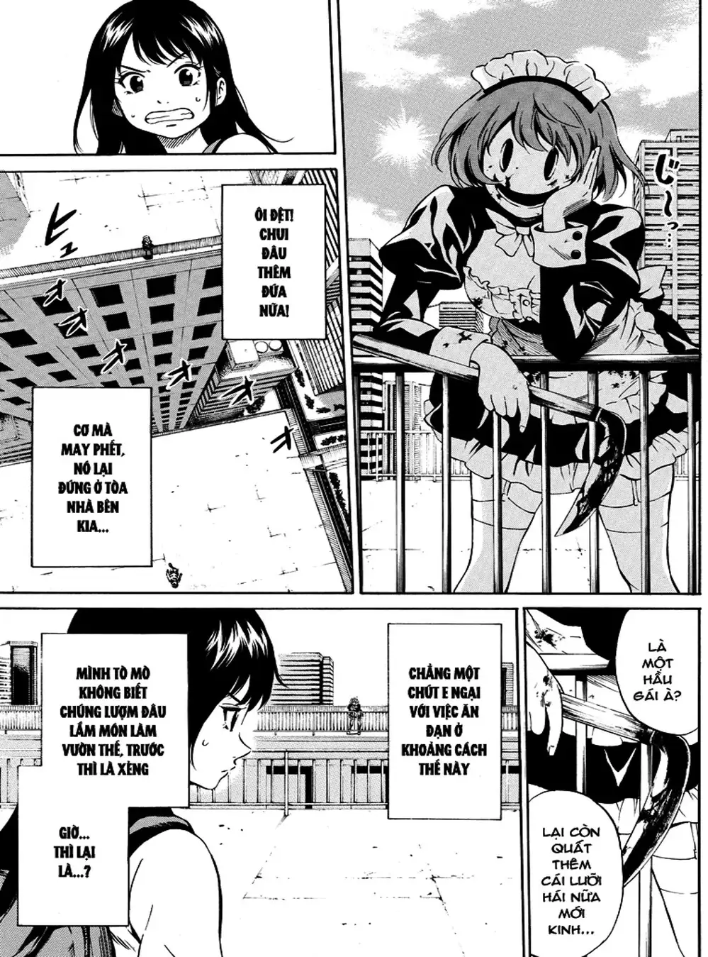 Truyện Tranh Đối Đầu Với Trọng Lực - Tenkuu Shinpan trang 4