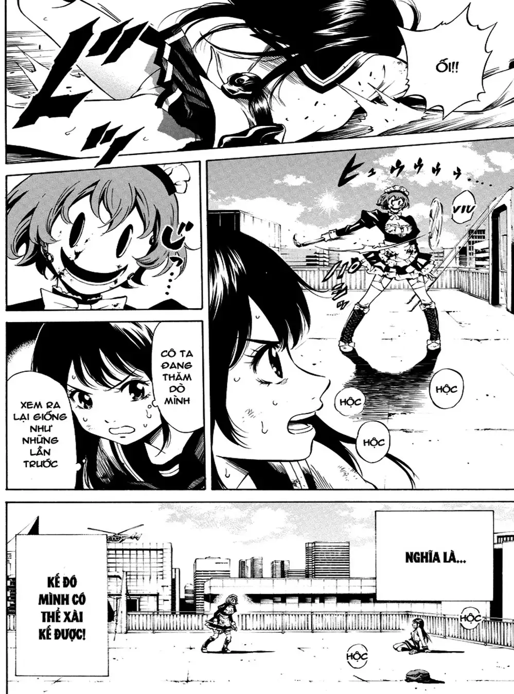 Truyện Tranh Đối Đầu Với Trọng Lực - Tenkuu Shinpan trang 4