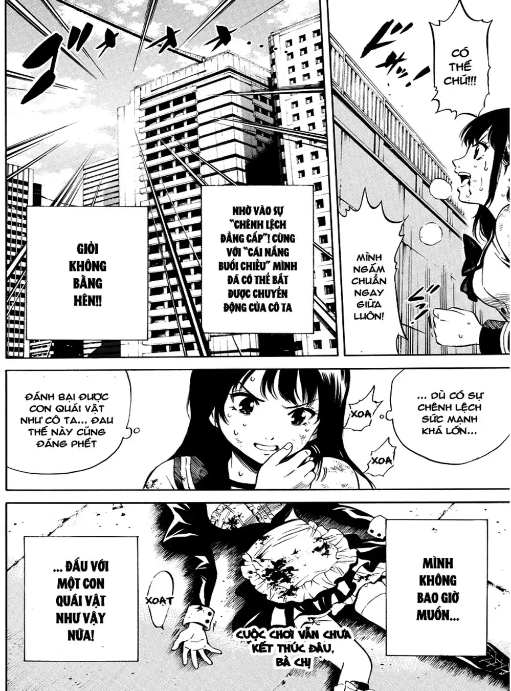 Truyện Tranh Đối Đầu Với Trọng Lực - Tenkuu Shinpan trang 4