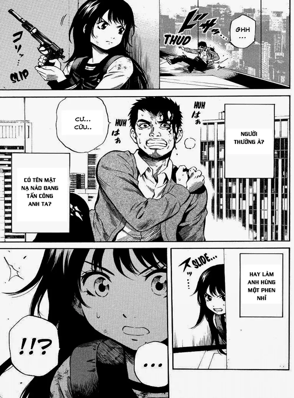 Truyện Tranh Đối Đầu Với Trọng Lực - Tenkuu Shinpan trang 4