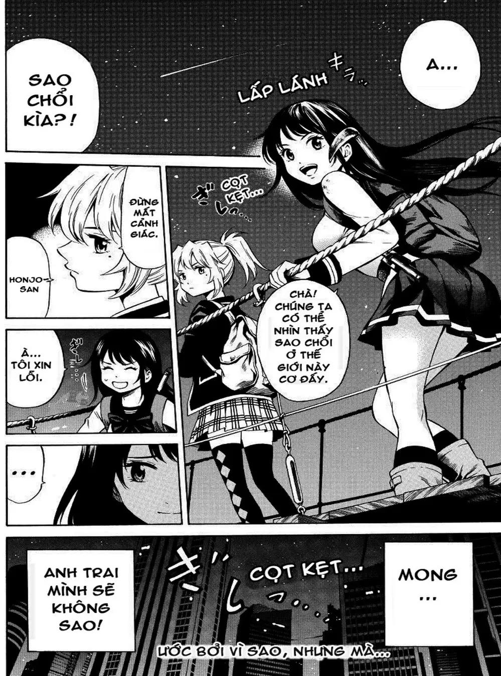 Truyện Tranh Đối Đầu Với Trọng Lực - Tenkuu Shinpan trang 4