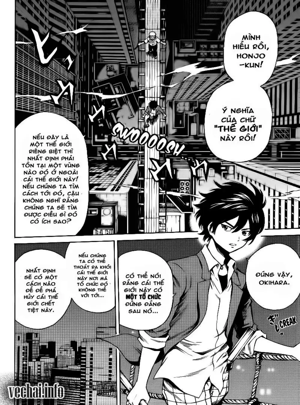 Truyện Tranh Đối Đầu Với Trọng Lực - Tenkuu Shinpan trang 4