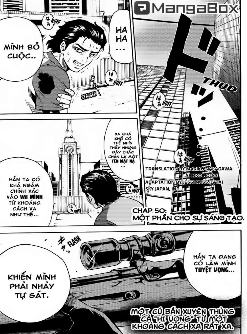 Truyện Tranh Đối Đầu Với Trọng Lực - Tenkuu Shinpan trang 4