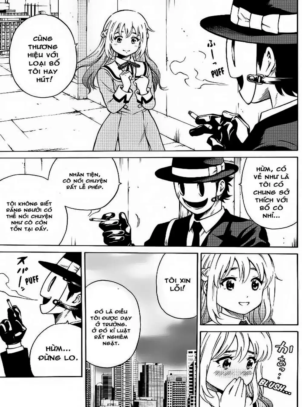 Truyện Tranh Đối Đầu Với Trọng Lực - Tenkuu Shinpan trang 4