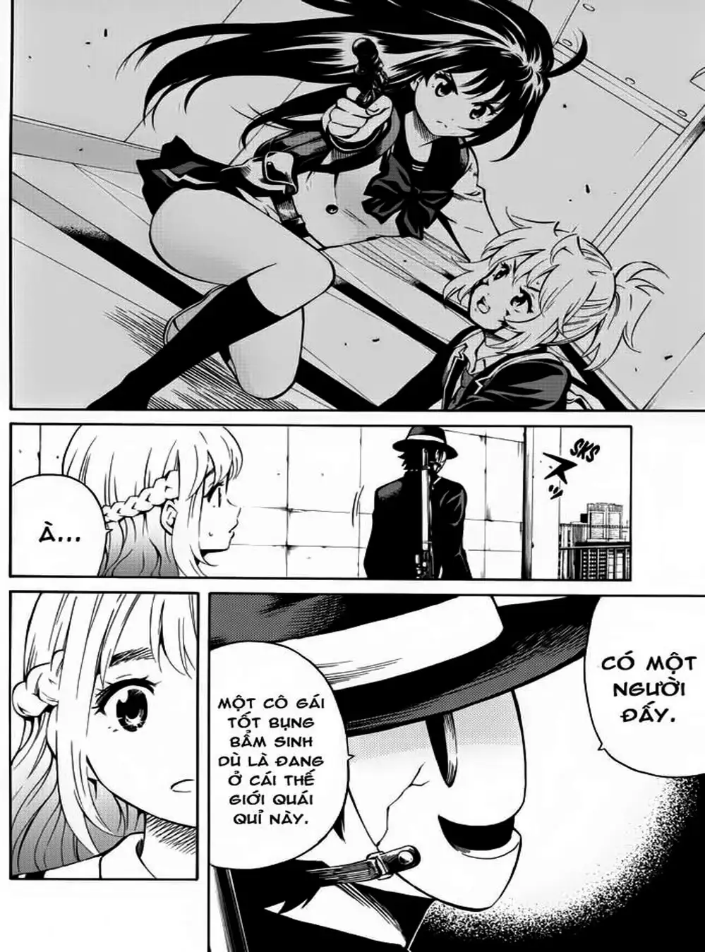 Truyện Tranh Đối Đầu Với Trọng Lực - Tenkuu Shinpan trang 4