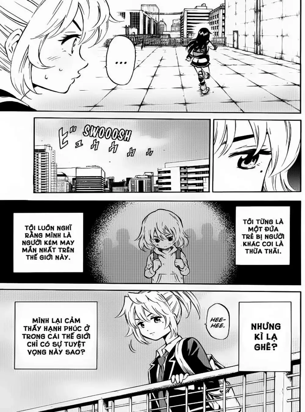 Truyện Tranh Đối Đầu Với Trọng Lực - Tenkuu Shinpan trang 4