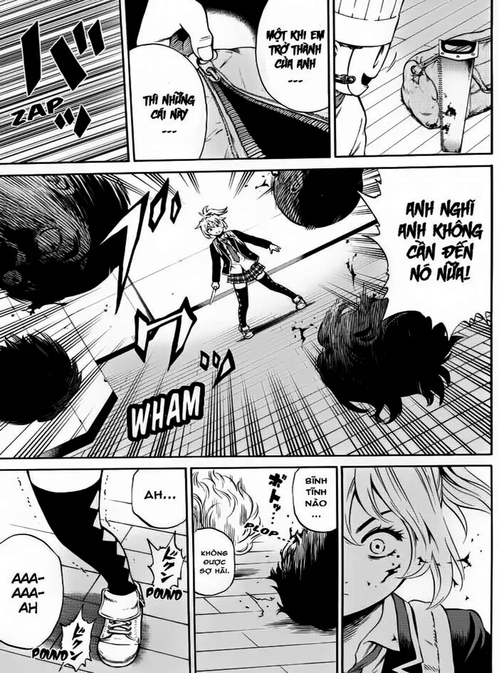 Truyện Tranh Đối Đầu Với Trọng Lực - Tenkuu Shinpan trang 4