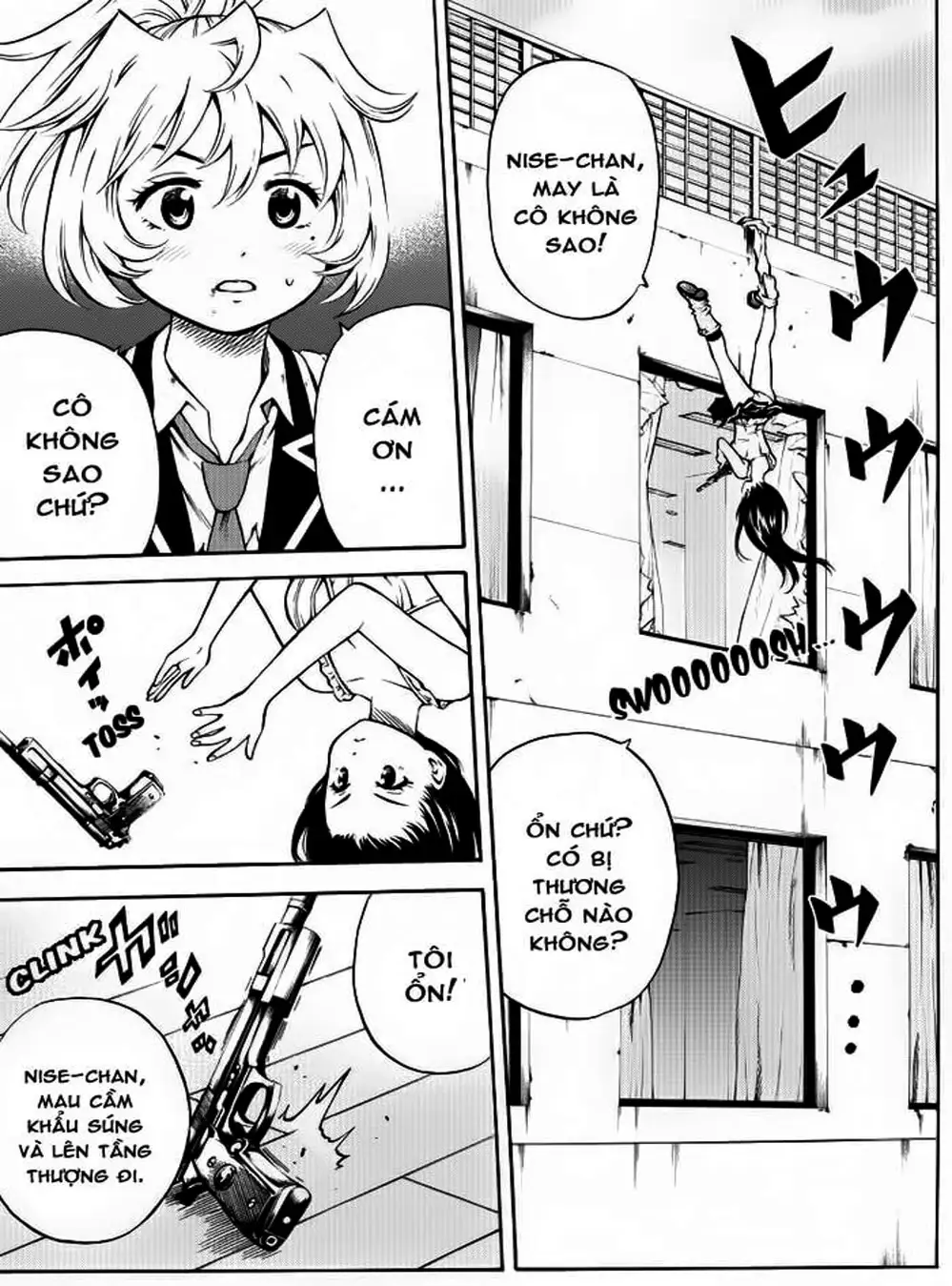 Truyện Tranh Đối Đầu Với Trọng Lực - Tenkuu Shinpan trang 4