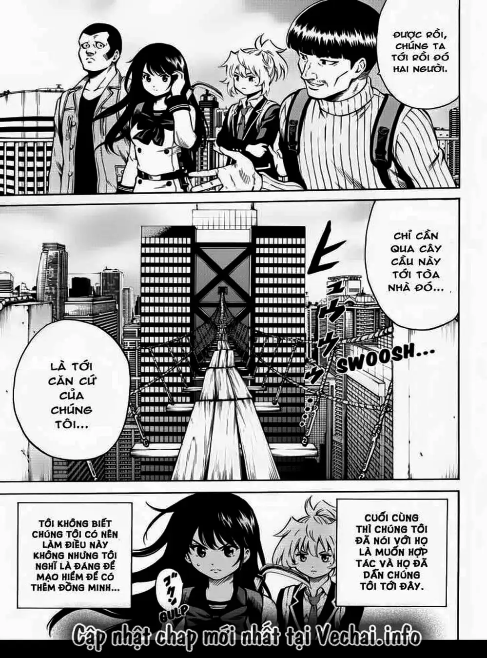 Truyện Tranh Đối Đầu Với Trọng Lực - Tenkuu Shinpan trang 4