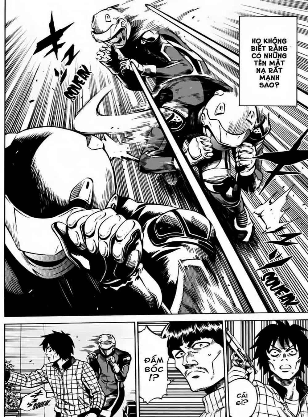 Truyện Tranh Đối Đầu Với Trọng Lực - Tenkuu Shinpan trang 4