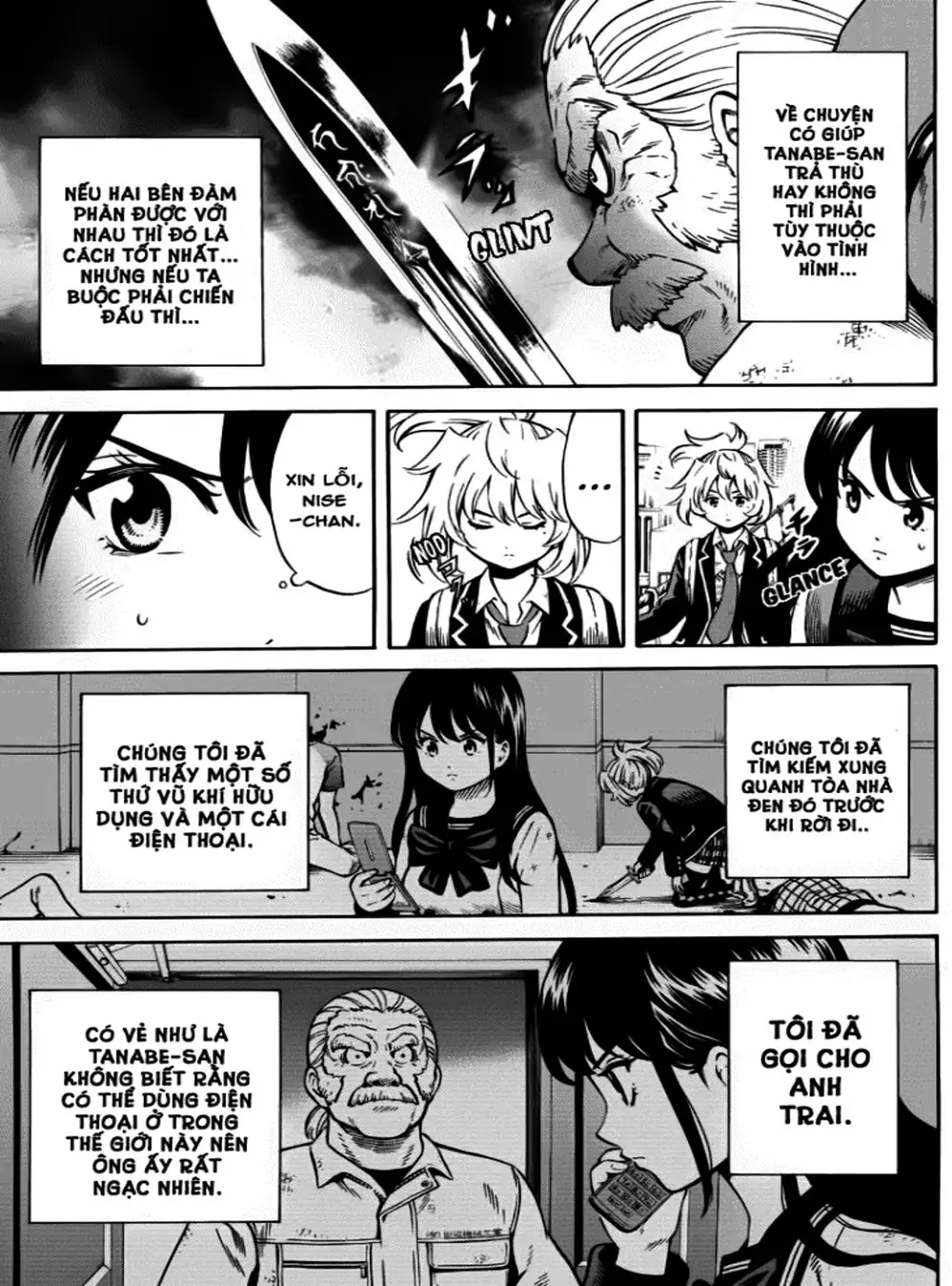 Truyện Tranh Đối Đầu Với Trọng Lực - Tenkuu Shinpan trang 4