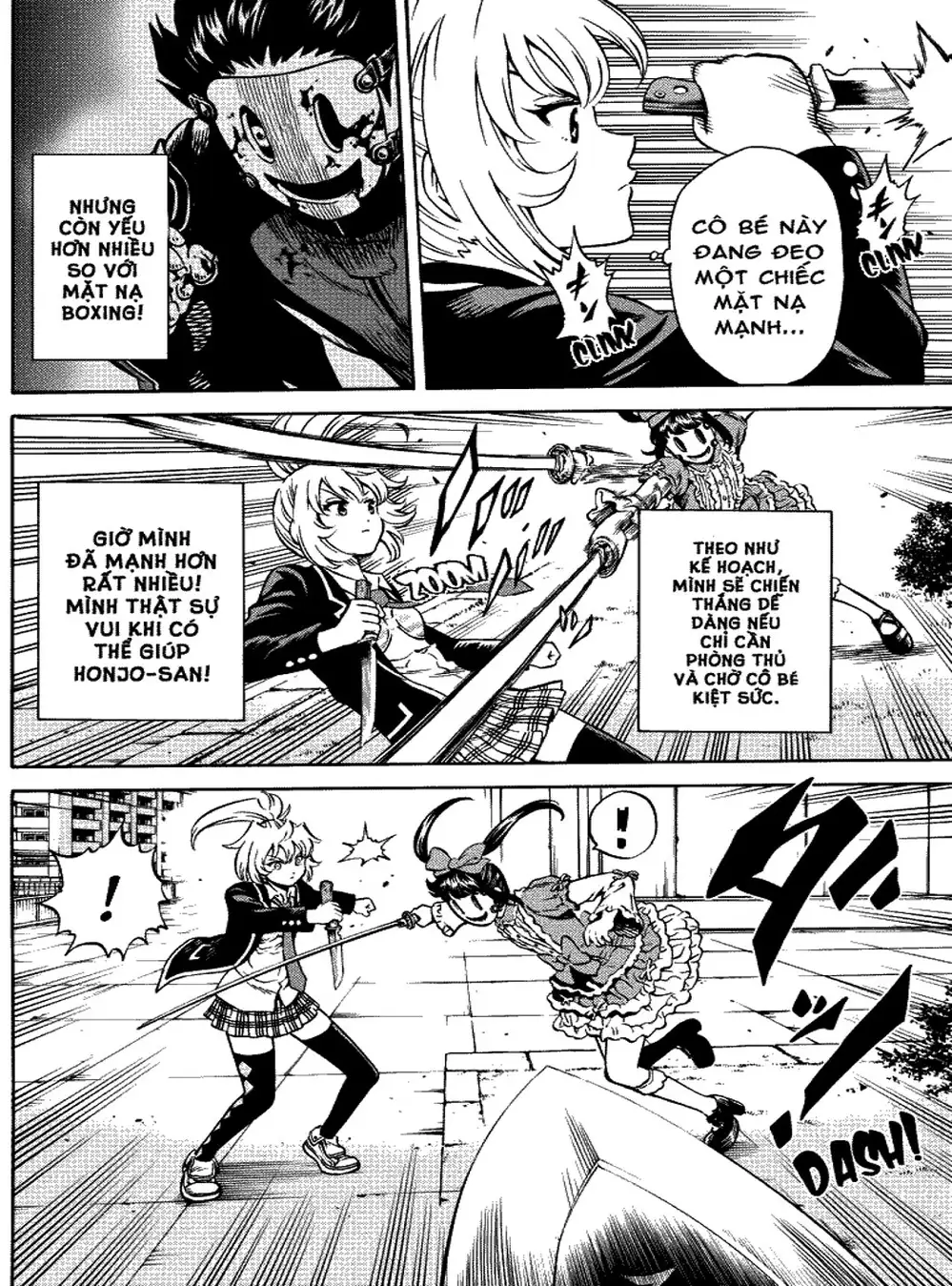 Truyện Tranh Đối Đầu Với Trọng Lực - Tenkuu Shinpan trang 4