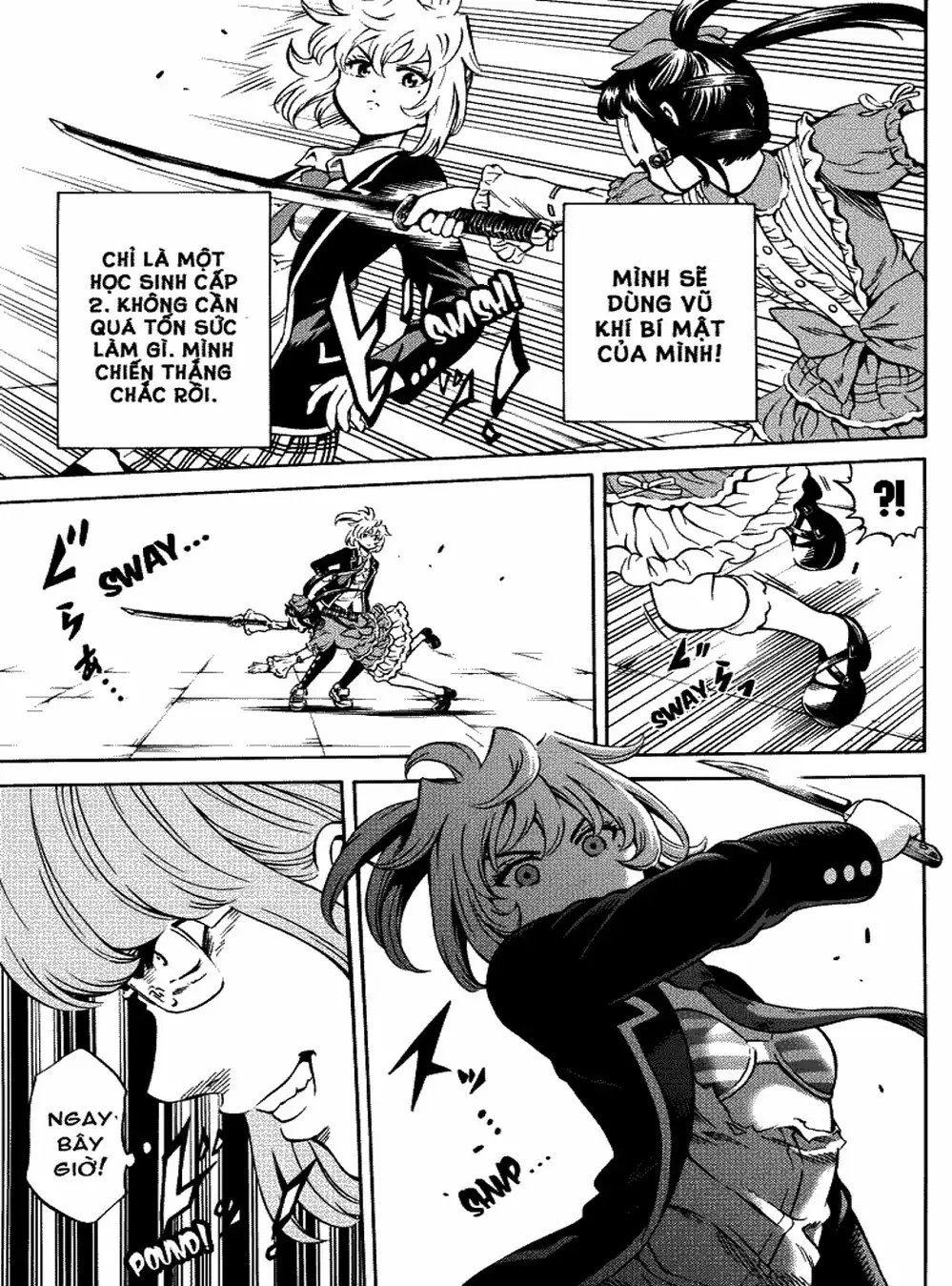 Truyện Tranh Đối Đầu Với Trọng Lực - Tenkuu Shinpan trang 4