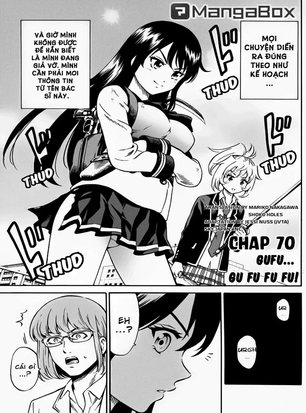 Truyện Tranh Đối Đầu Với Trọng Lực - Tenkuu Shinpan trang 4